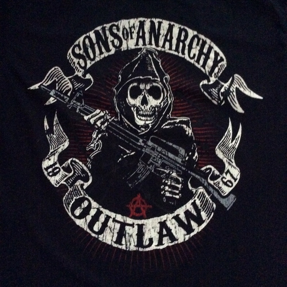 Sons of Anarchy Licensed “Outlaw Edition” T-Shirt